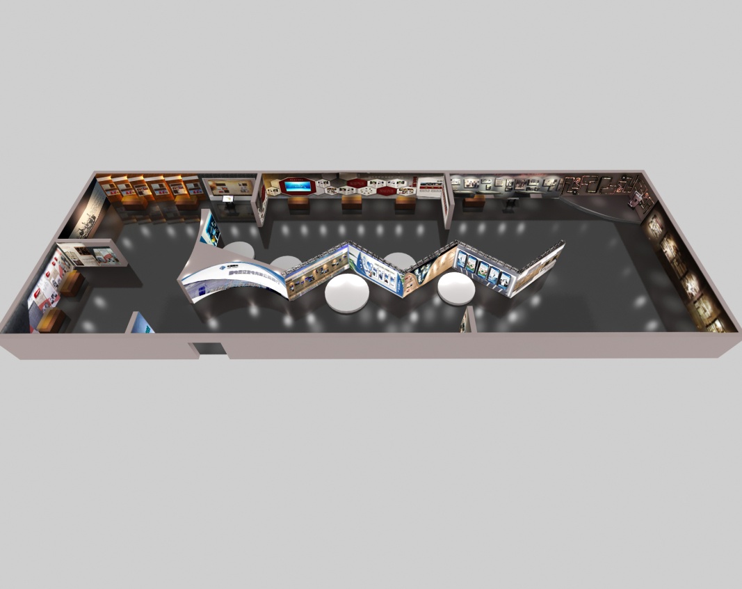 展廳設計可以結合什么？